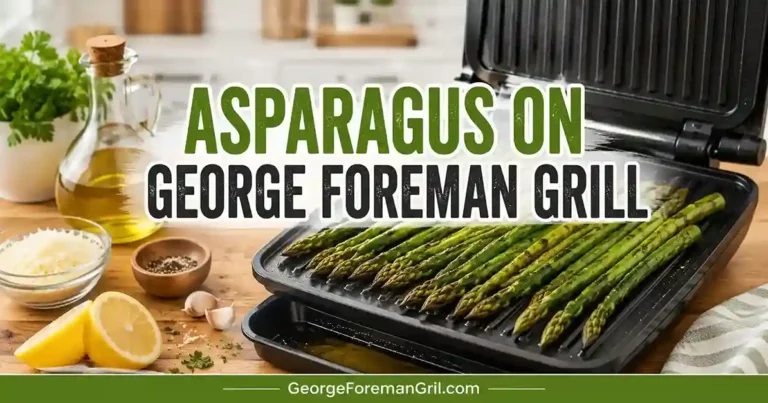 asparagus on george foreman grill