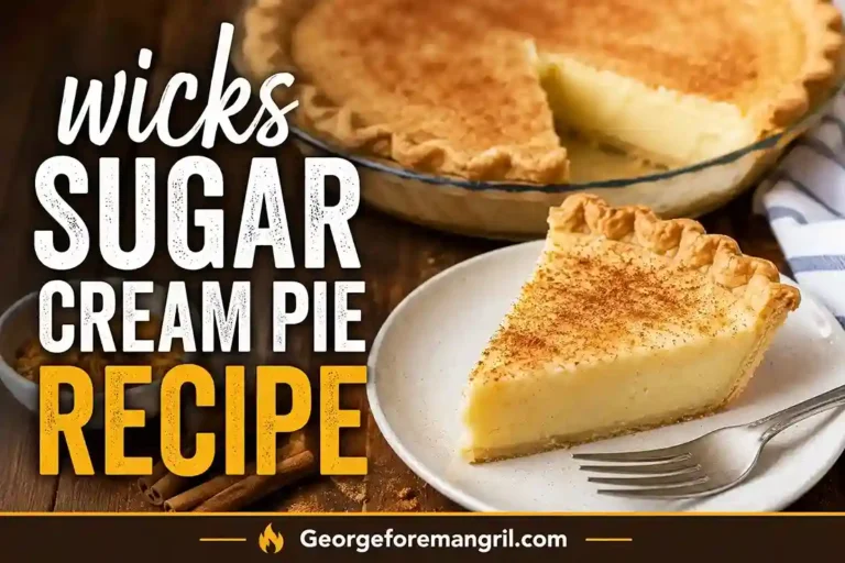 wicks sugar cream pie recipe